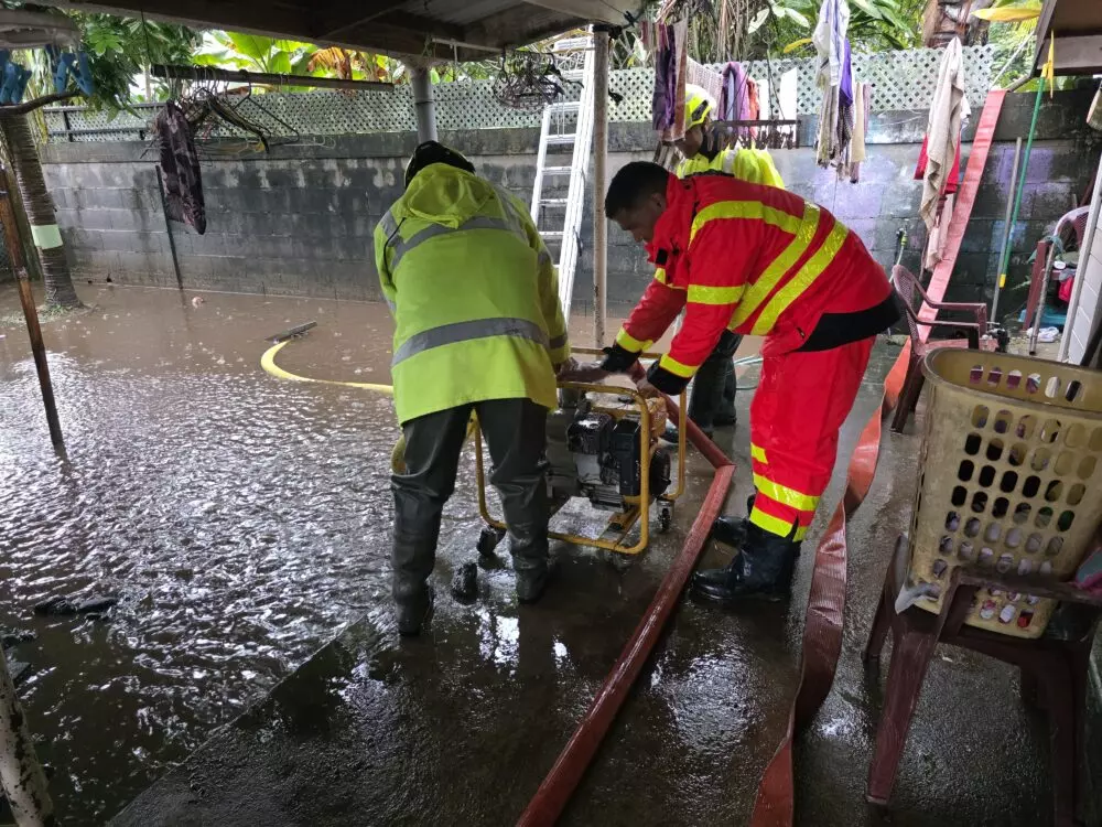 Intempéries à Tahiti : routes coupées, écoles fermées et foyers sinistrés