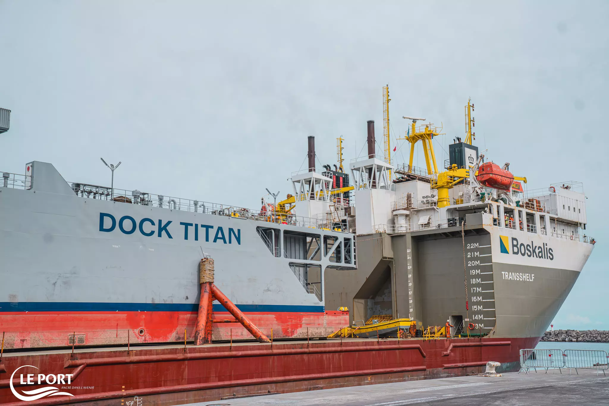Le Grand port maritime de La Réunion se dote du BoatOn Book, un logiciel pour « coordonner la maintenance du Dock Titan »