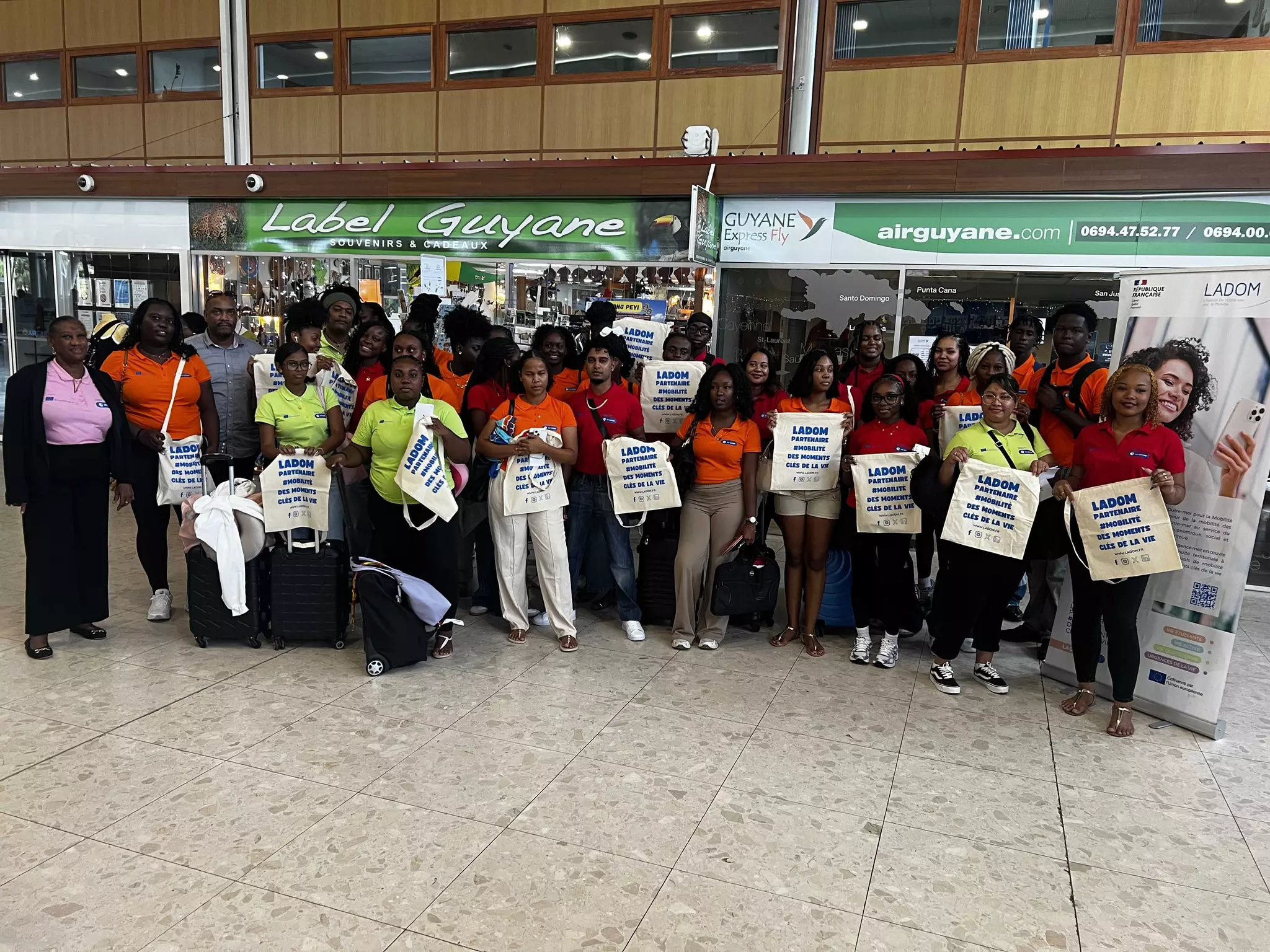Quarante apprentis guyanais en BTS SAM partent en mobilité Erasmus à Malte, en Espagne et au Portugal
