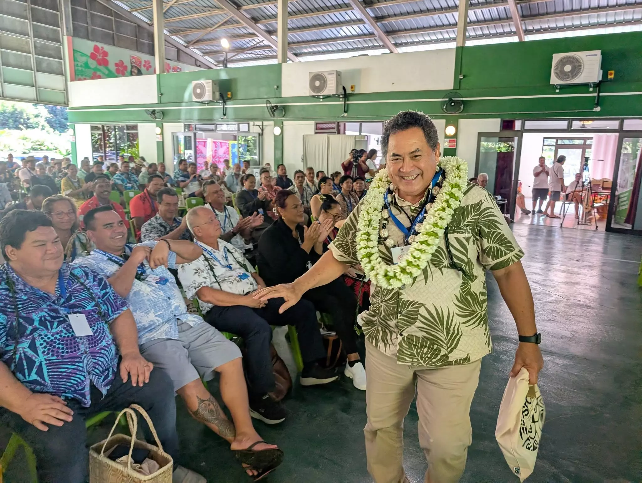 Polynésie : Le maire de Punaauia Simplicio Lissant élu président du Syndicat pour la promotion des communes