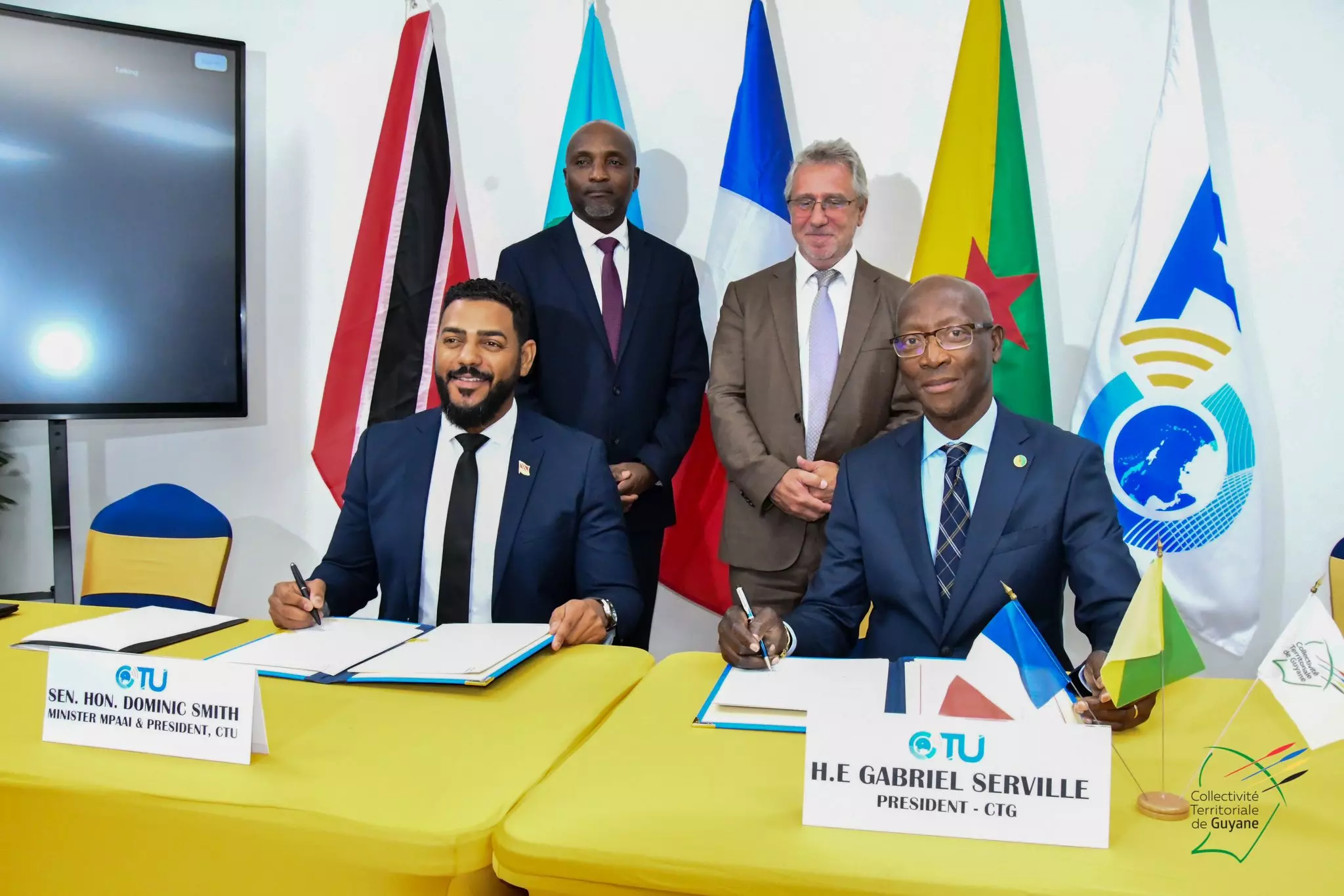 La Guyane devient membre associé de la Caribbean Telecommunications Union