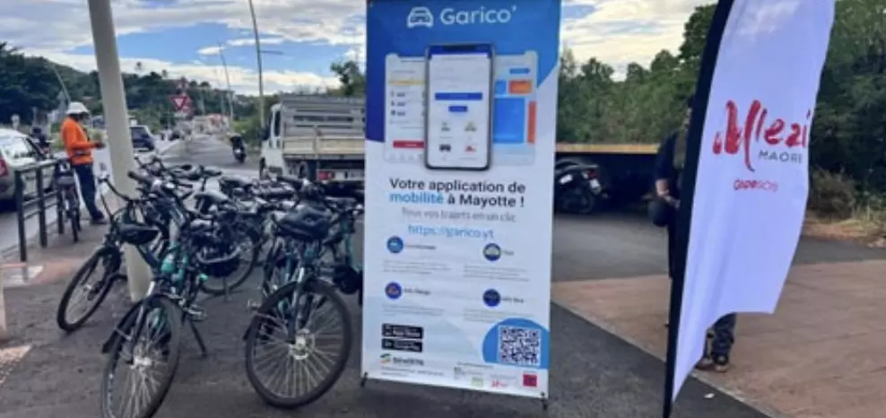 Mayotte :   Mlezi Maore sensibilise au covoiturage avec l'application Garico, pour améliorer la mobilité
