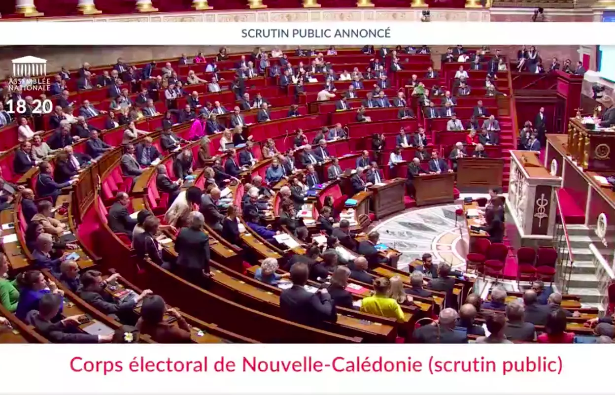 Nouvelle-Calédonie : L’Assemblée nationale adopte l’ouverture du corps électoral provincial aux natifs