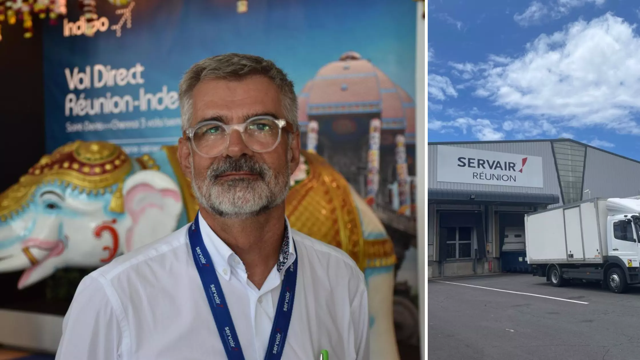 Emploi local, diversification et nouvelles lignes aériennes : Depuis cinquante ans, Servair Réunion mise sur l’ancrage territorial. Retour sur une stratégie gagnante avec Bertrand Guyon, directeur régional de Servair Réunion