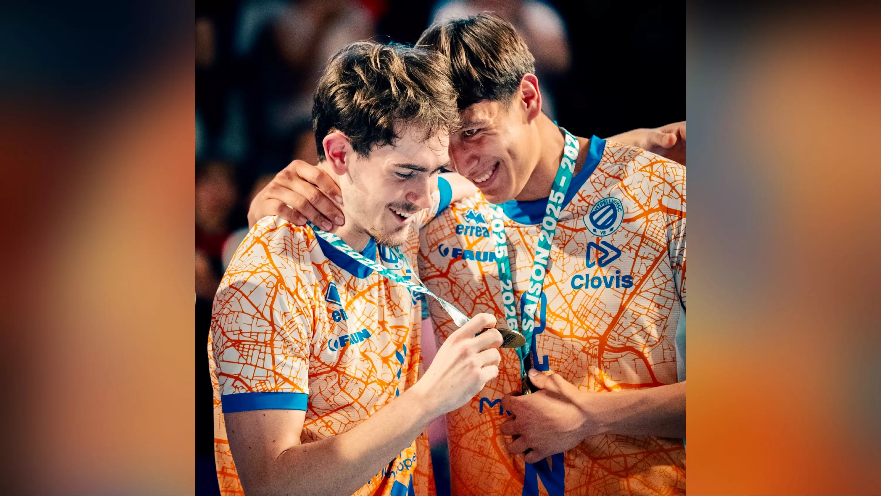Le Tahitien Haukea Mare champion de France de volley avec Montpellier
