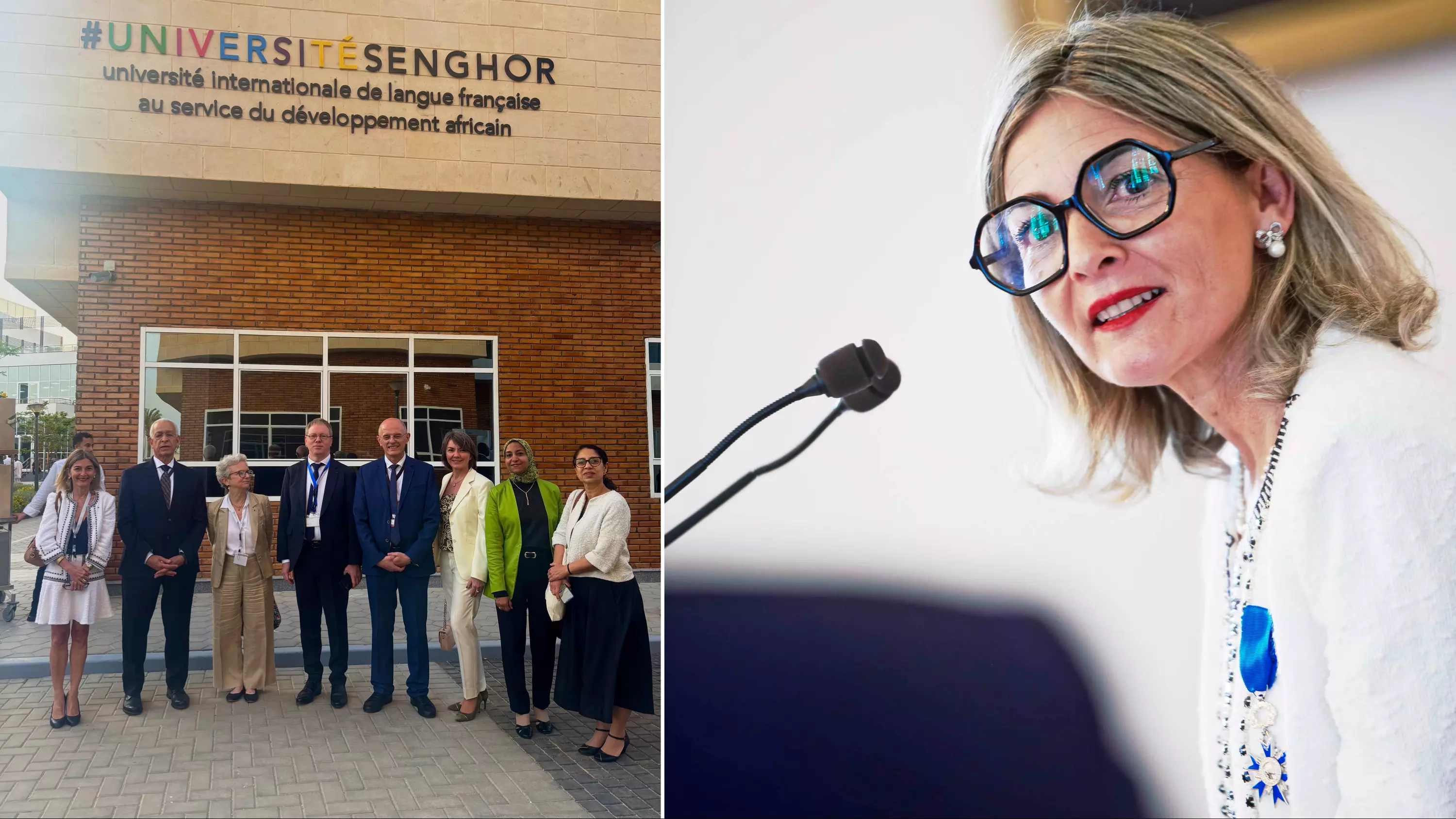 La Réunionnaise Anne-Françoise Zattara élue au conseil d’administration du nouveau campus de l’Université francophone Senghor à Alexandrie