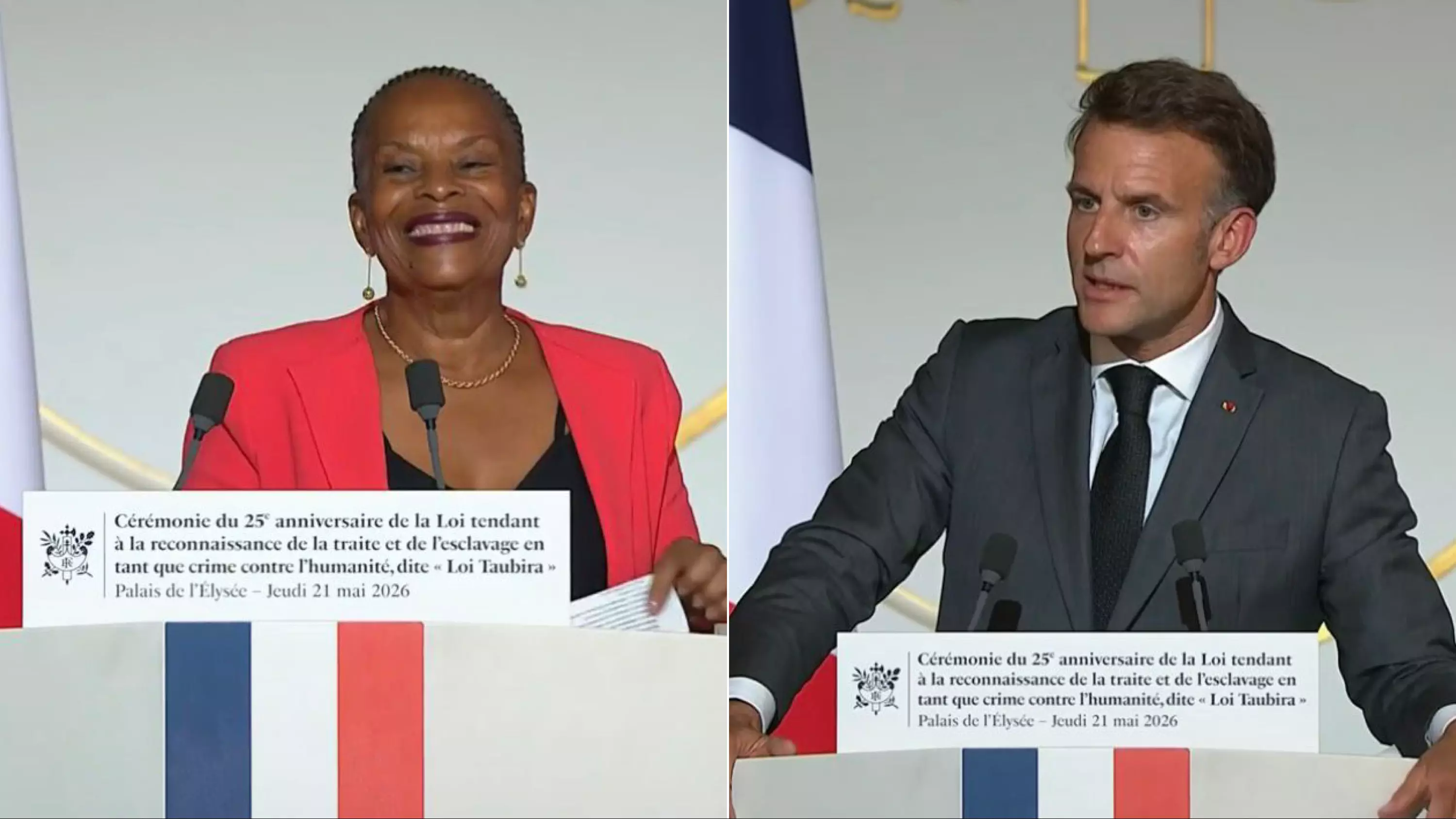 Pour Emmanuel Macron, « le parcours de reconnaissance » de l’esclavage en tant que crime contre l’Humanité « n’a pas de point final »