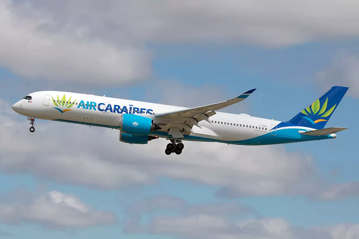 Aérien : Air Caraïbes va bientôt déployer l’Airbus A350-900 sur la ligne entre Paris-Orly et Saint-Martin