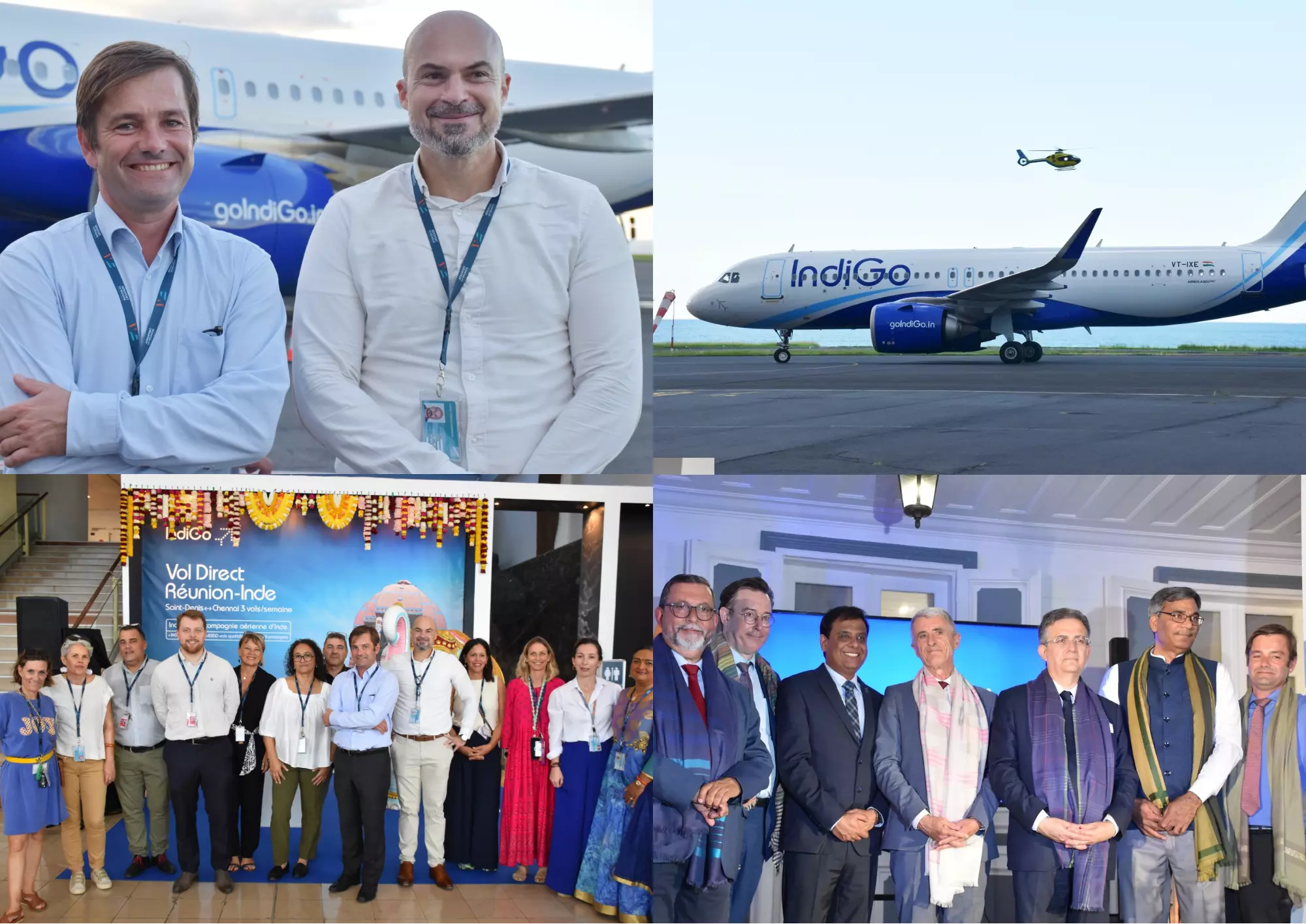Interview. Pour Thomas Dubus, Président du directoire et Willy Ethève, Directeur du développement et des relations clients de l'aéroport La Réunion Roland-Garros : « L’arrivée d’IndiGo est une véritable révolution qui peut changer la donne pour l’aéroport »