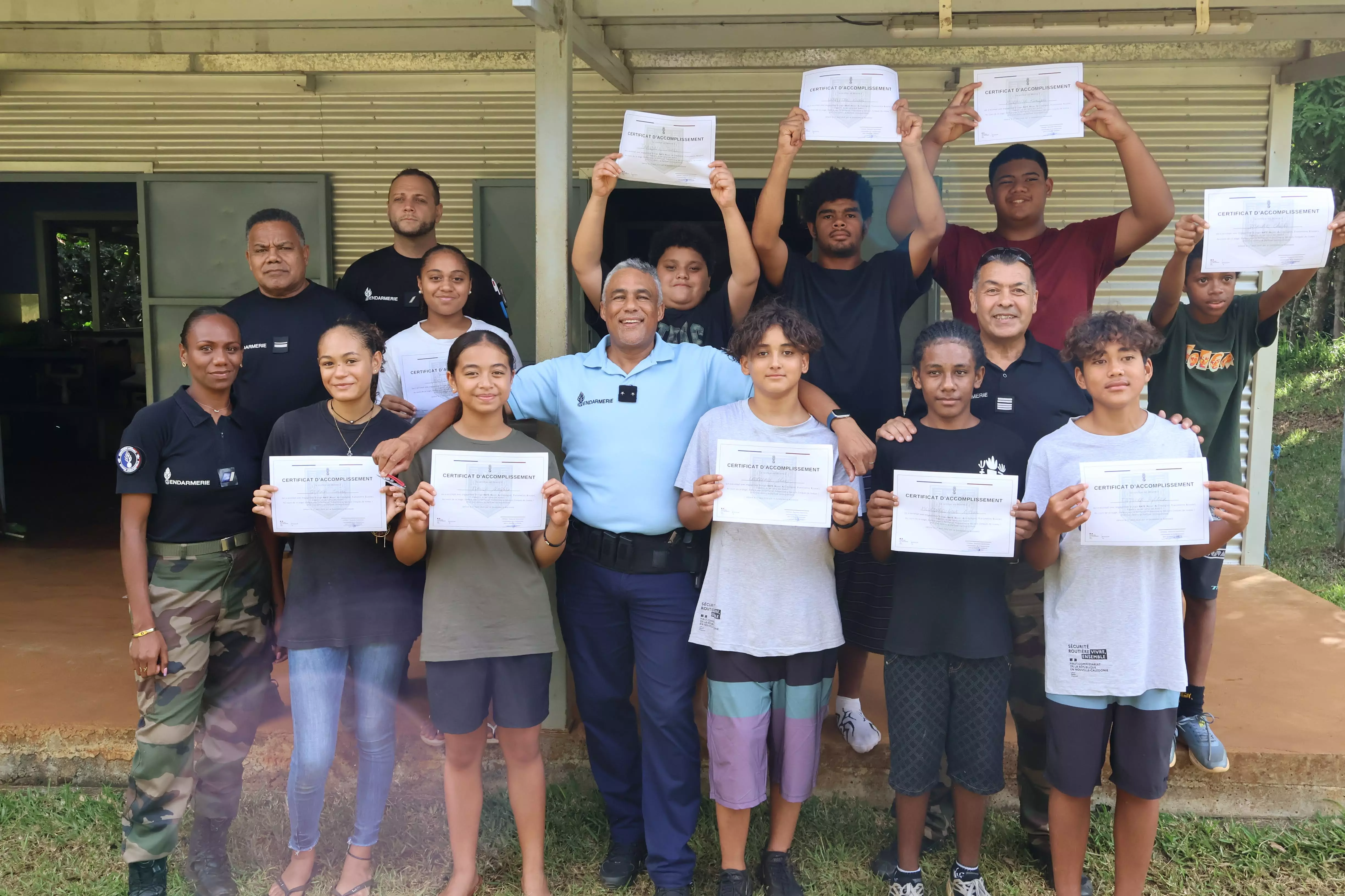 Avec le stage NATÉ, le général Haouchine, commandant de la gendarmerie de Nouvelle-Calédonie, veut redonner confiance aux jeunes