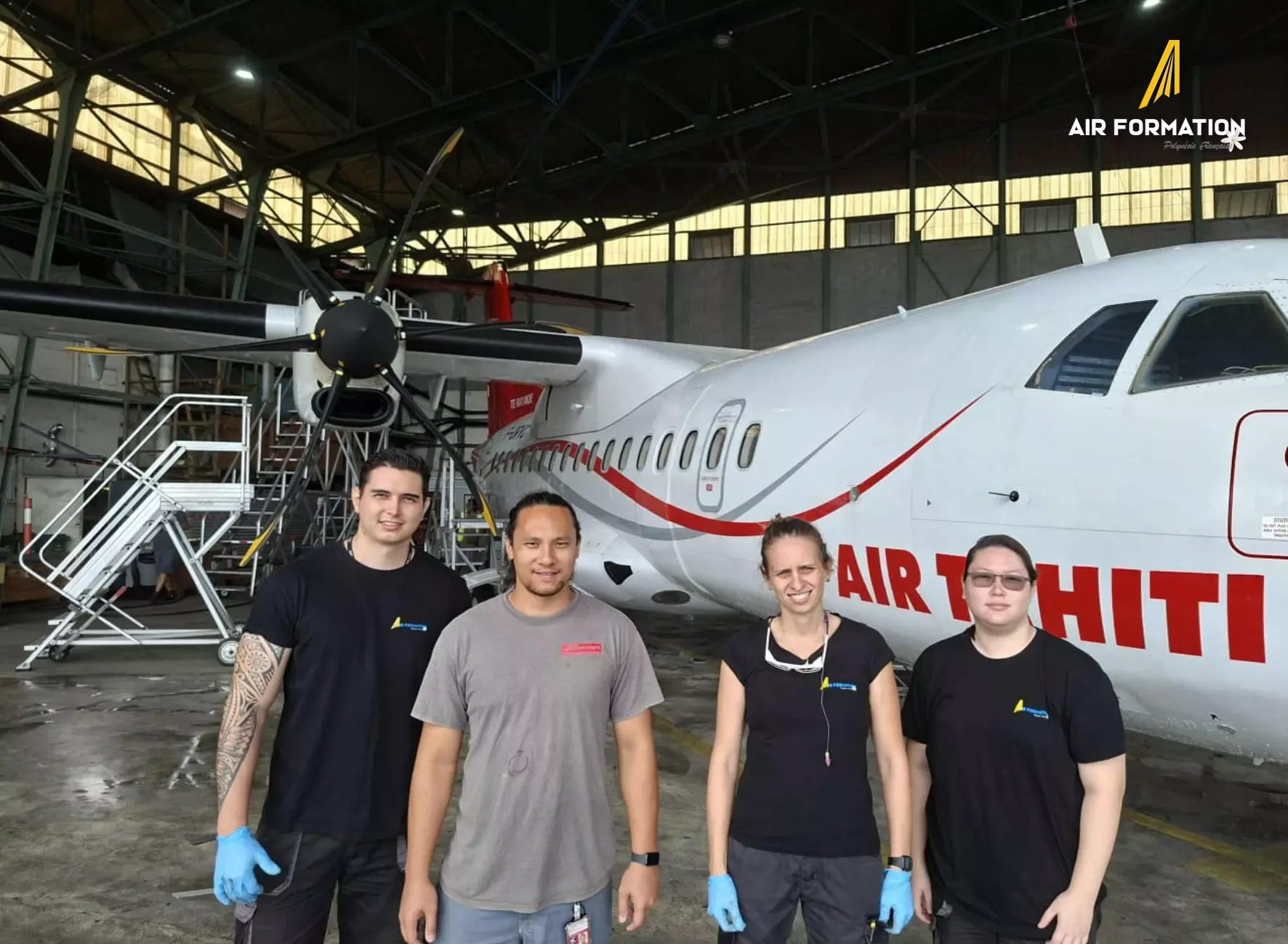 Aérien : En Polynésie, Air Tahiti et Air Formation cherchent les mécaniciens de demain