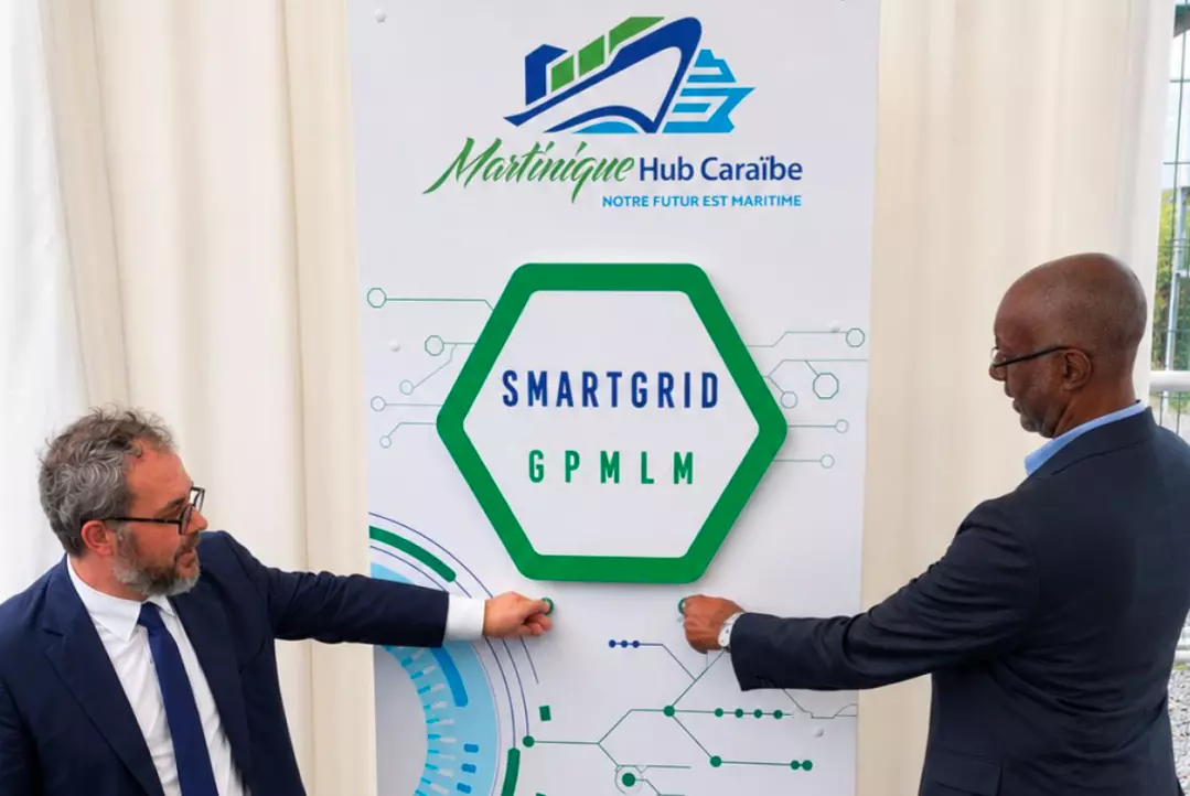 Le Grand Port Maritime de la Martinique franchit une nouvelle étape dans sa transition énergétique avec l'inauguration de son SmartGrid