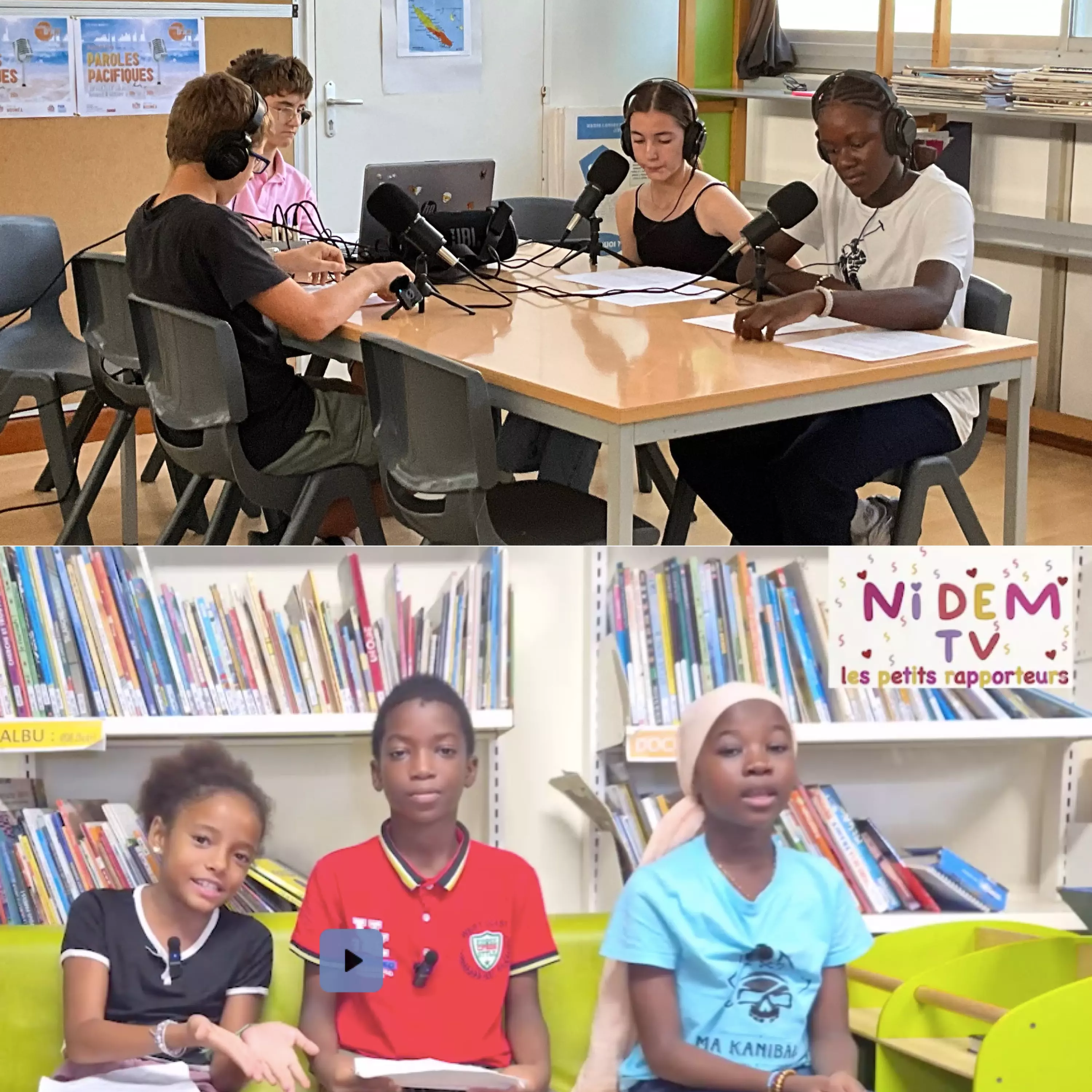 Éducation et médias : Le collège Jean Mariotti de Nouvelle-Calédonie et l’école Dembeni 2 à Mayotte lauréats du concours national Mediatiks