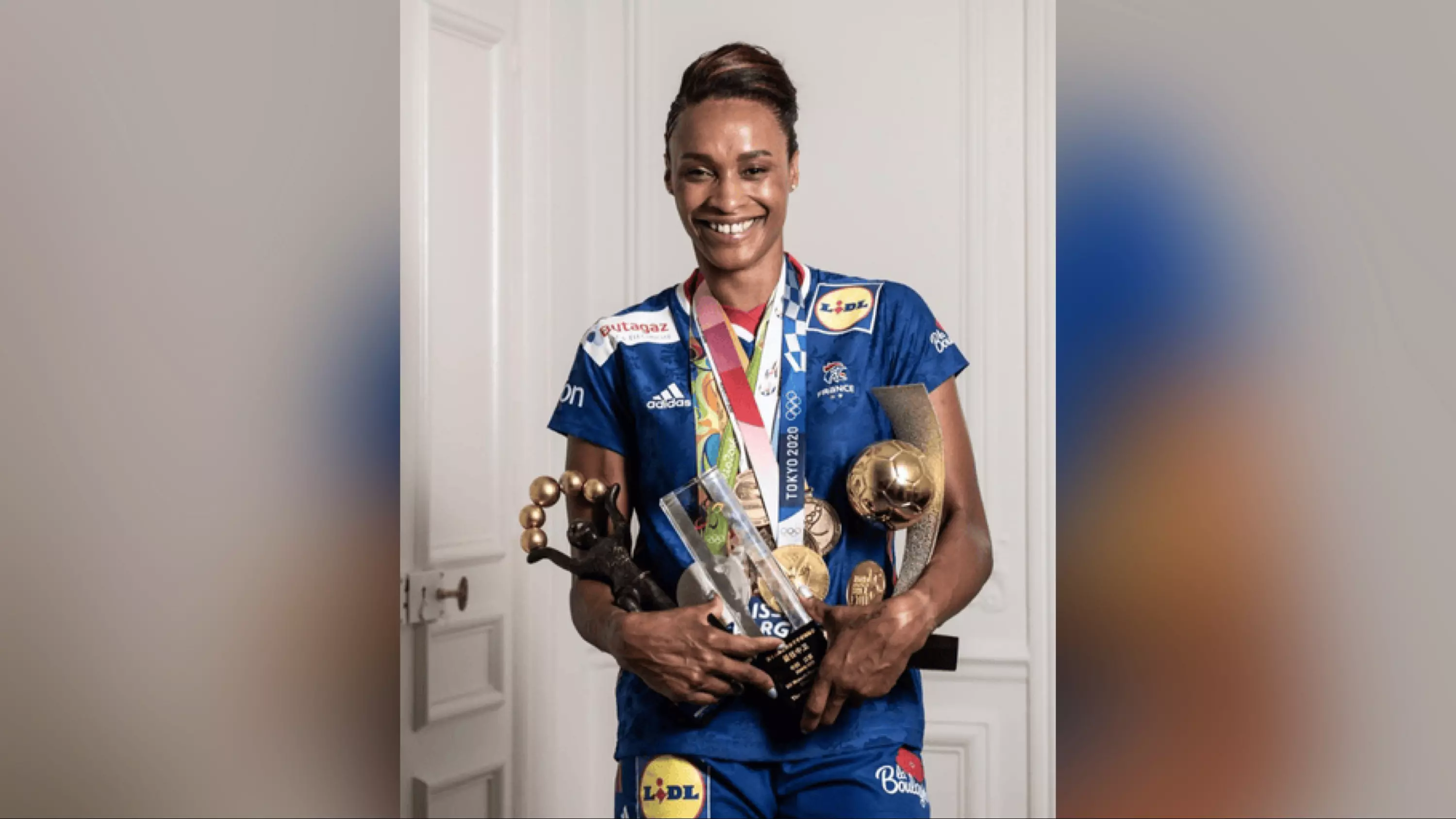 Mayotte : La championne olympique d’origine guadeloupéenne Allison Pineau en visite à M’tsangamouji du 18 au 20 juin