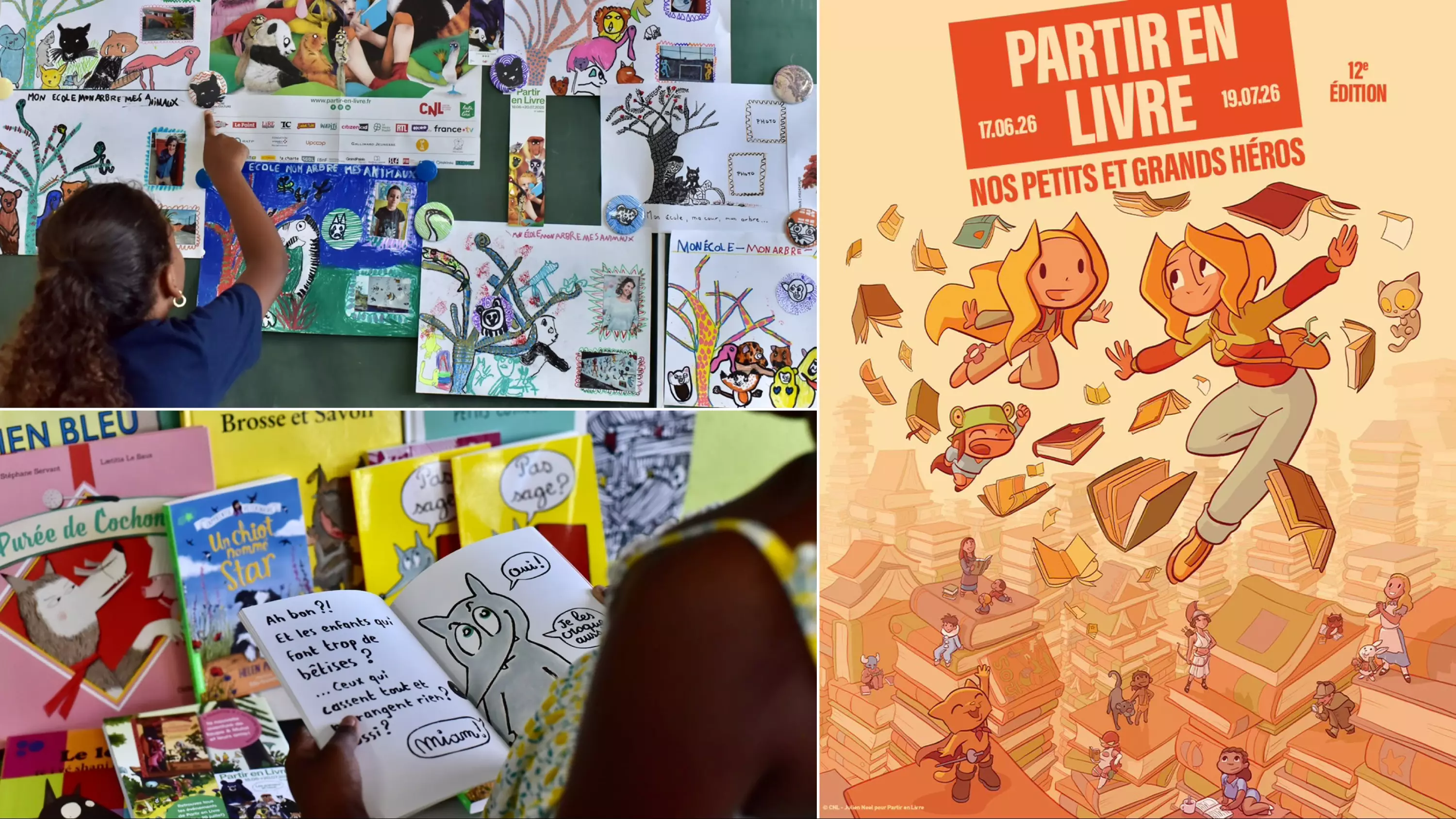 Foisonnement d’initiatives en Outre-mer à l’occasion de la 12ème édition de Partir en Livre pour transmettre le plaisir de lire auprès des jeunes ultramarins