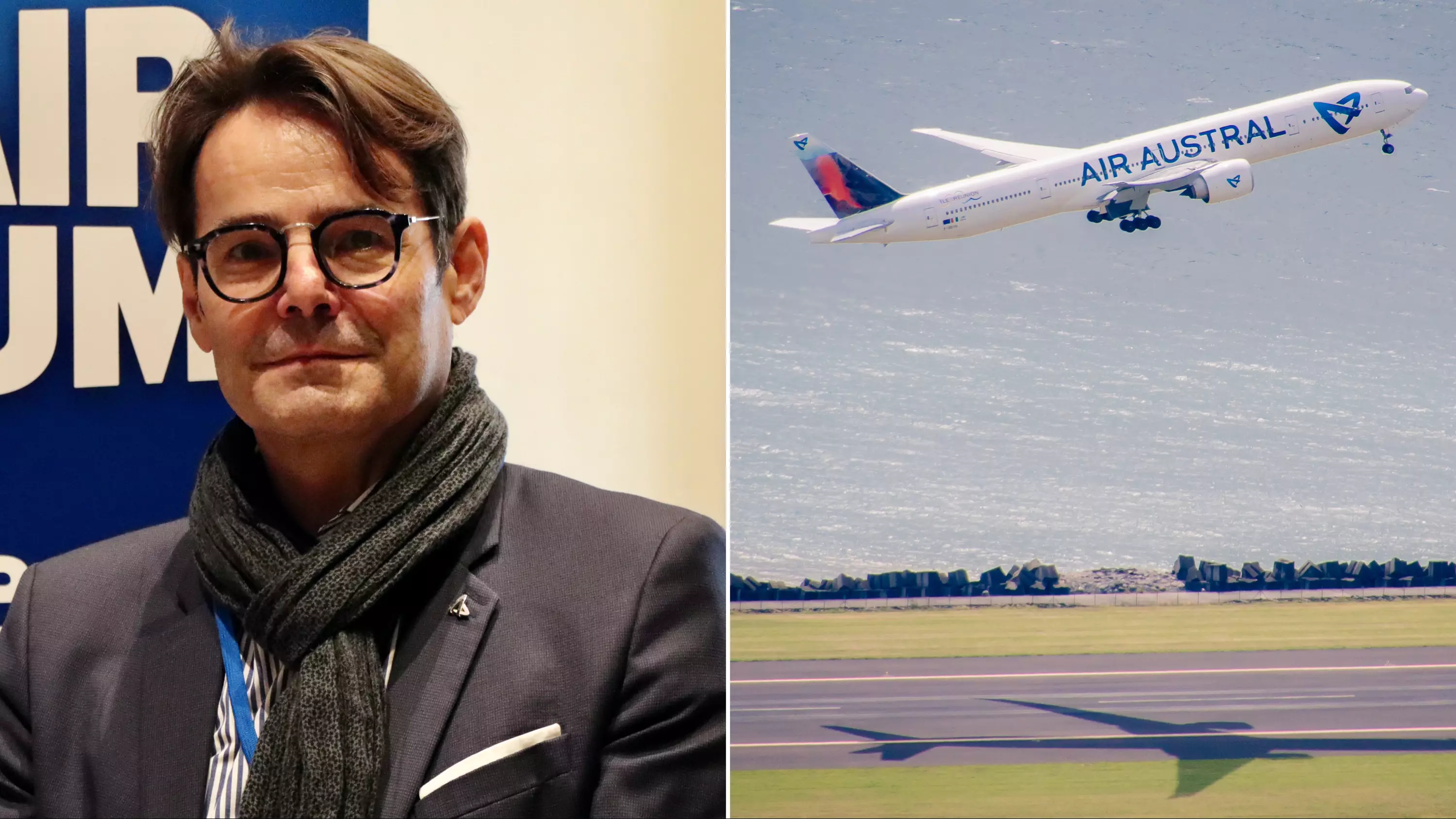 Aérien : « La crise n'empêche pas » Air Austral « d'avancer sur tous les projets qu'elle a à mener » assure Hugues Marchessaux