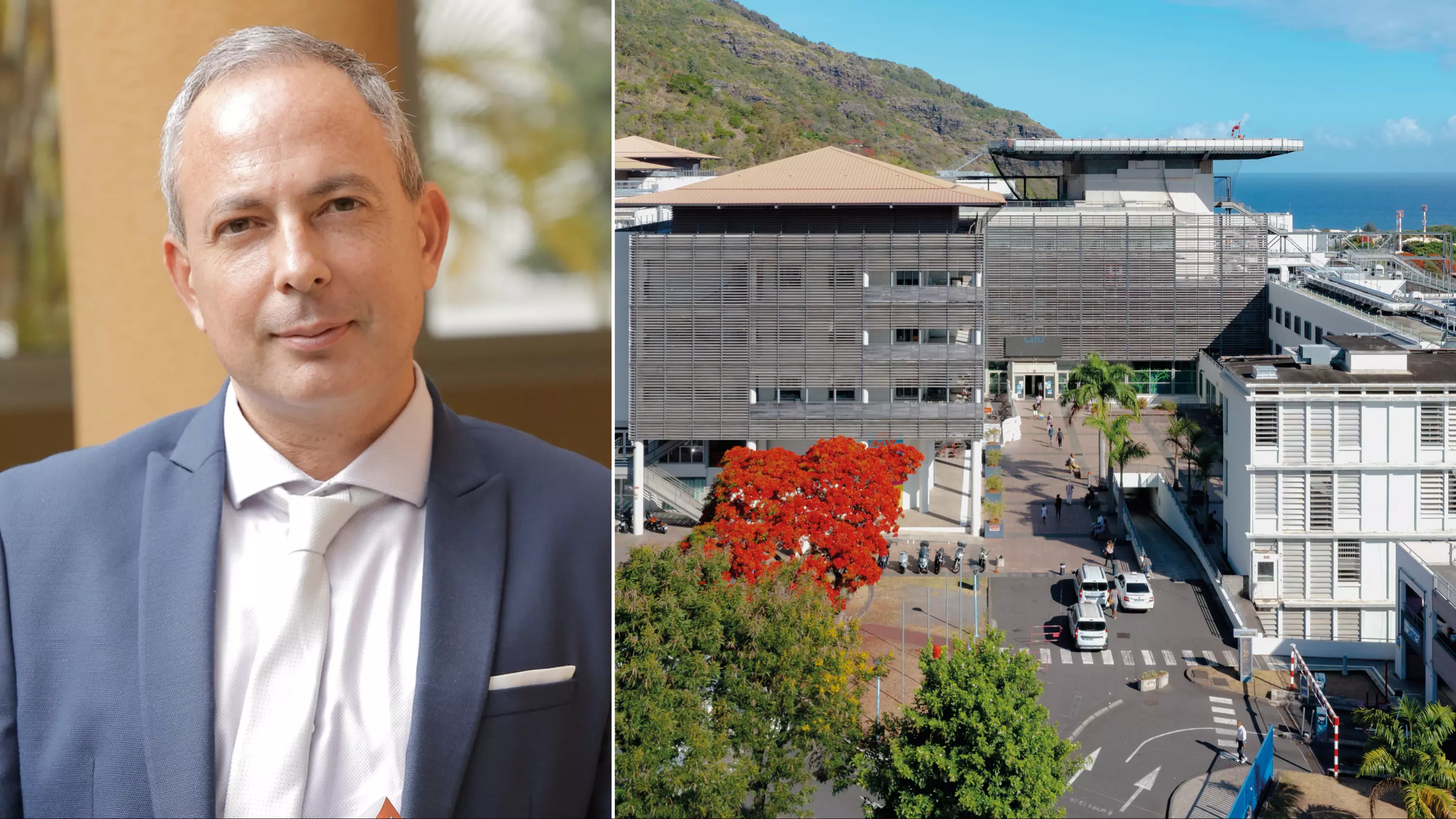 Hôpitaux des Outre-mer (1/10). CHU de La Réunion : Pour son directeur, Lionnel Calange : « ne pas opposer les sujets financiers et les projets en santé »