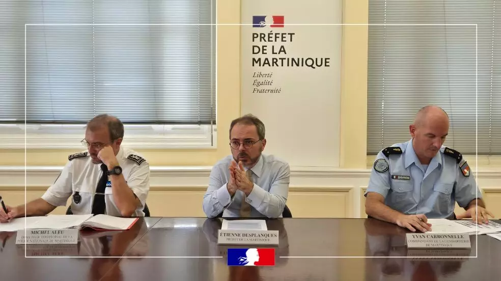 Violences et armes en Martinique : « la réponse ne peut pas être que sécuritaire » indique le Préfet Etienne Desplanques