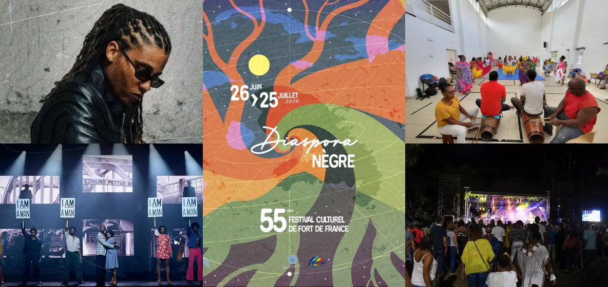La 55ème édition du Festival culturel de Fort-de-France célèbre la «&nbsp;Diaspora nègre&nbsp;»
