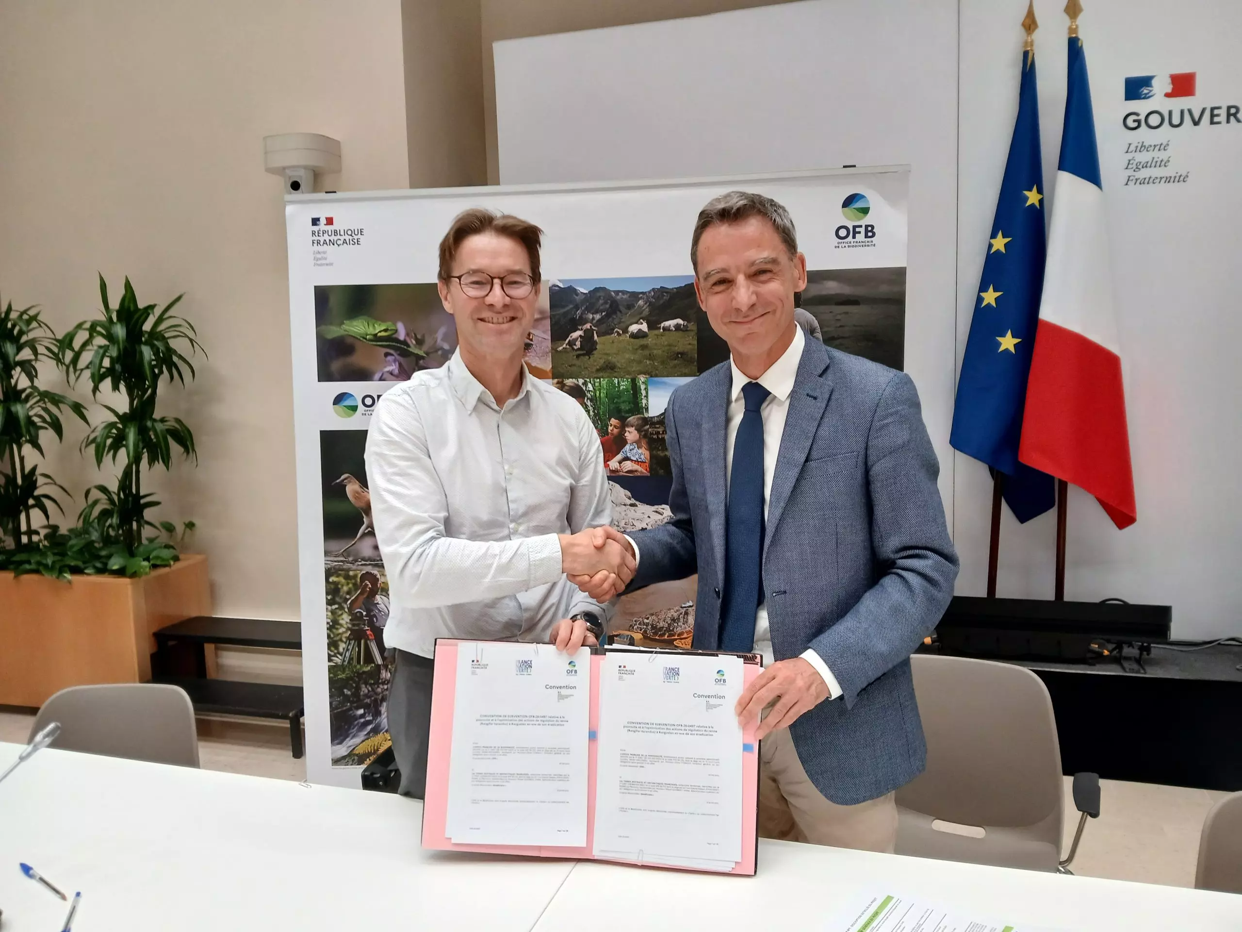 Les TAAF et l’OFB renforcent leur partenariat en faveur de la biodiversité