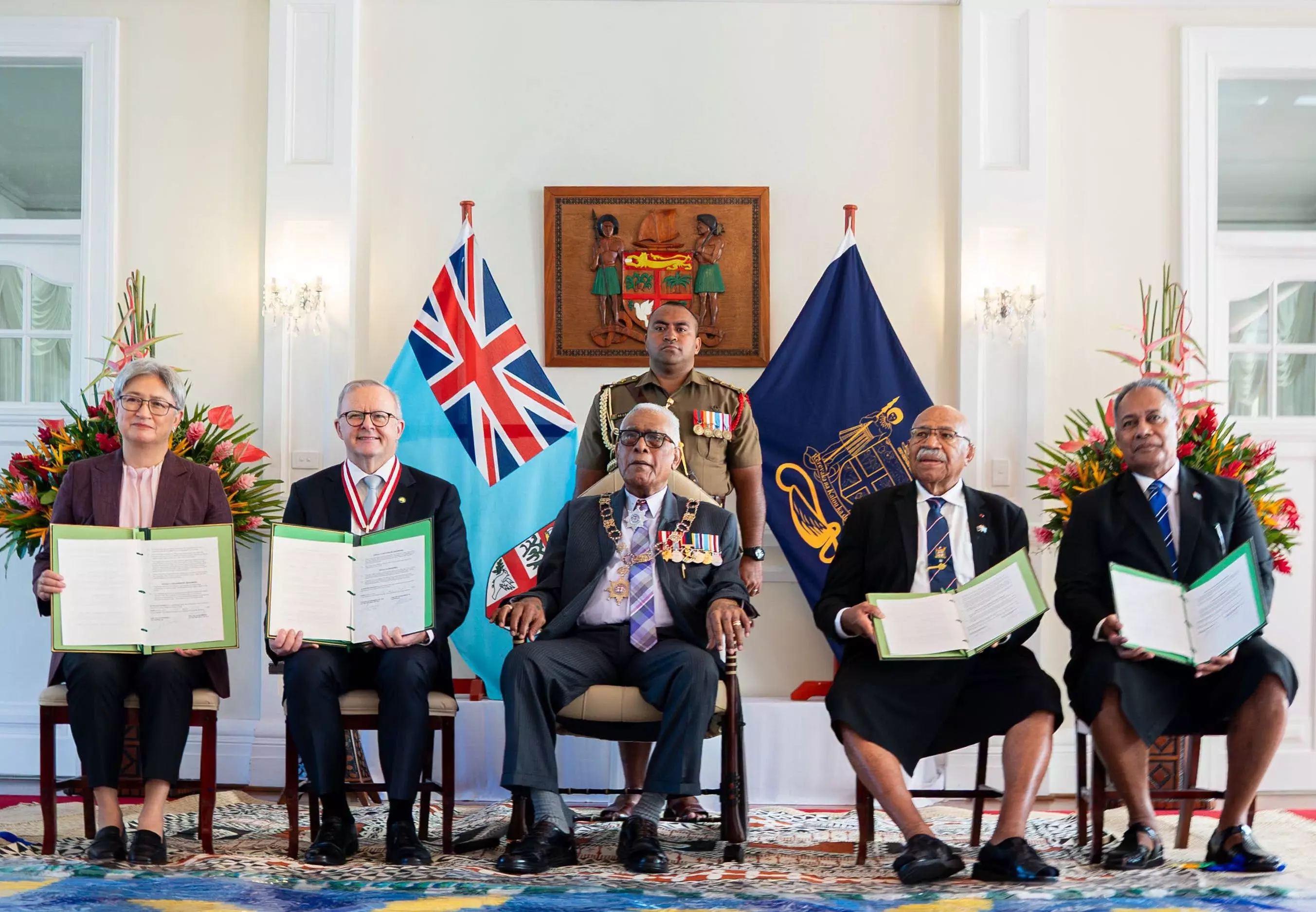 Pacifique : L'Australie signe un traité de défense avec les îles Fidji