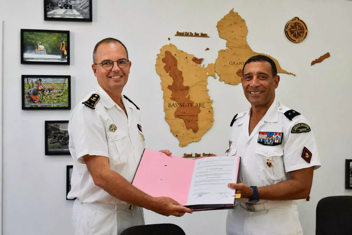 Guadeloupe : Les Forces armées aux Antilles et le RSMA signent une convention formalisant leur coopération