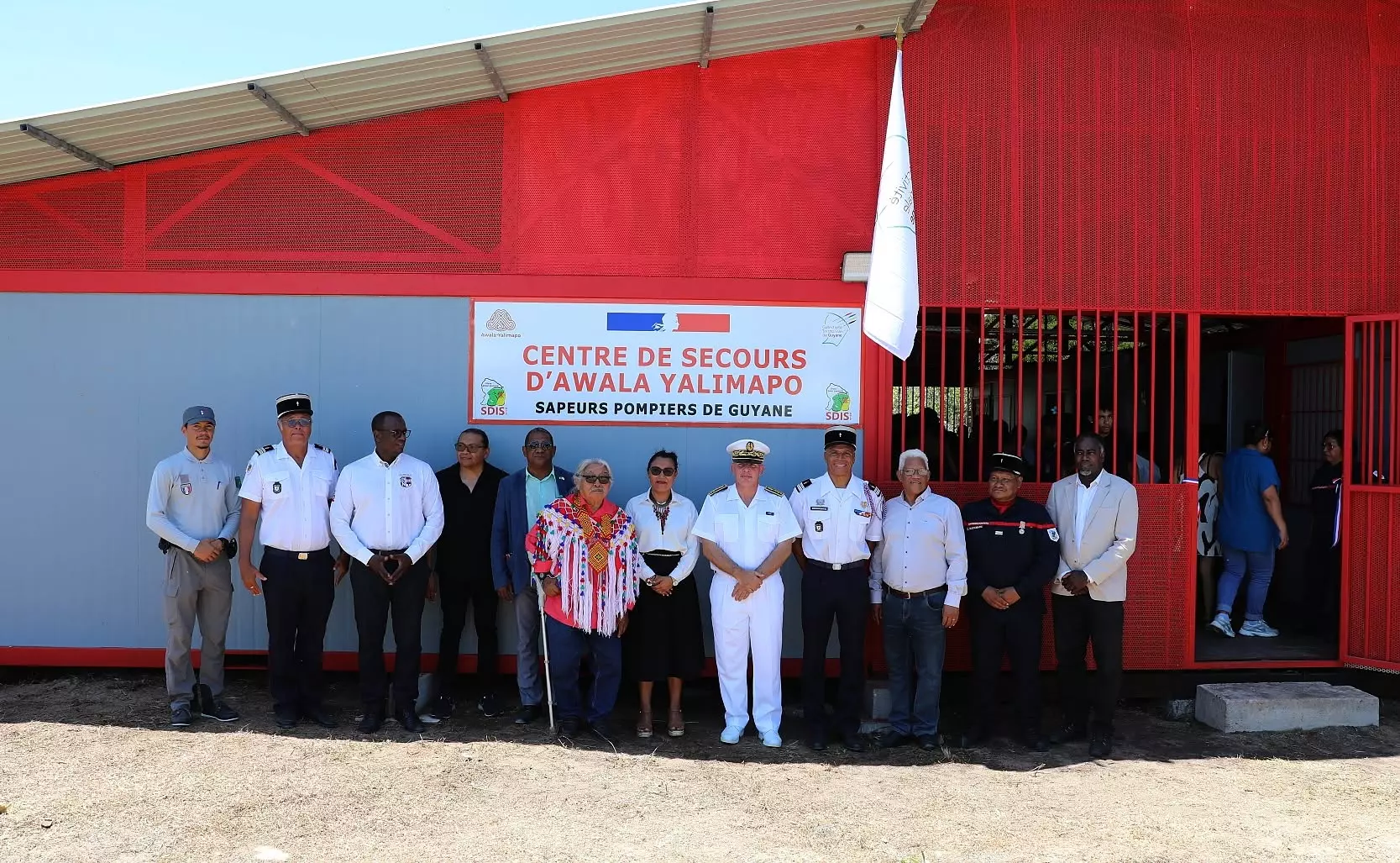 Guyane : Awala-Yalimapo inaugure son premier centre d'incendie et secours pour améliorer la couverture des urgences
