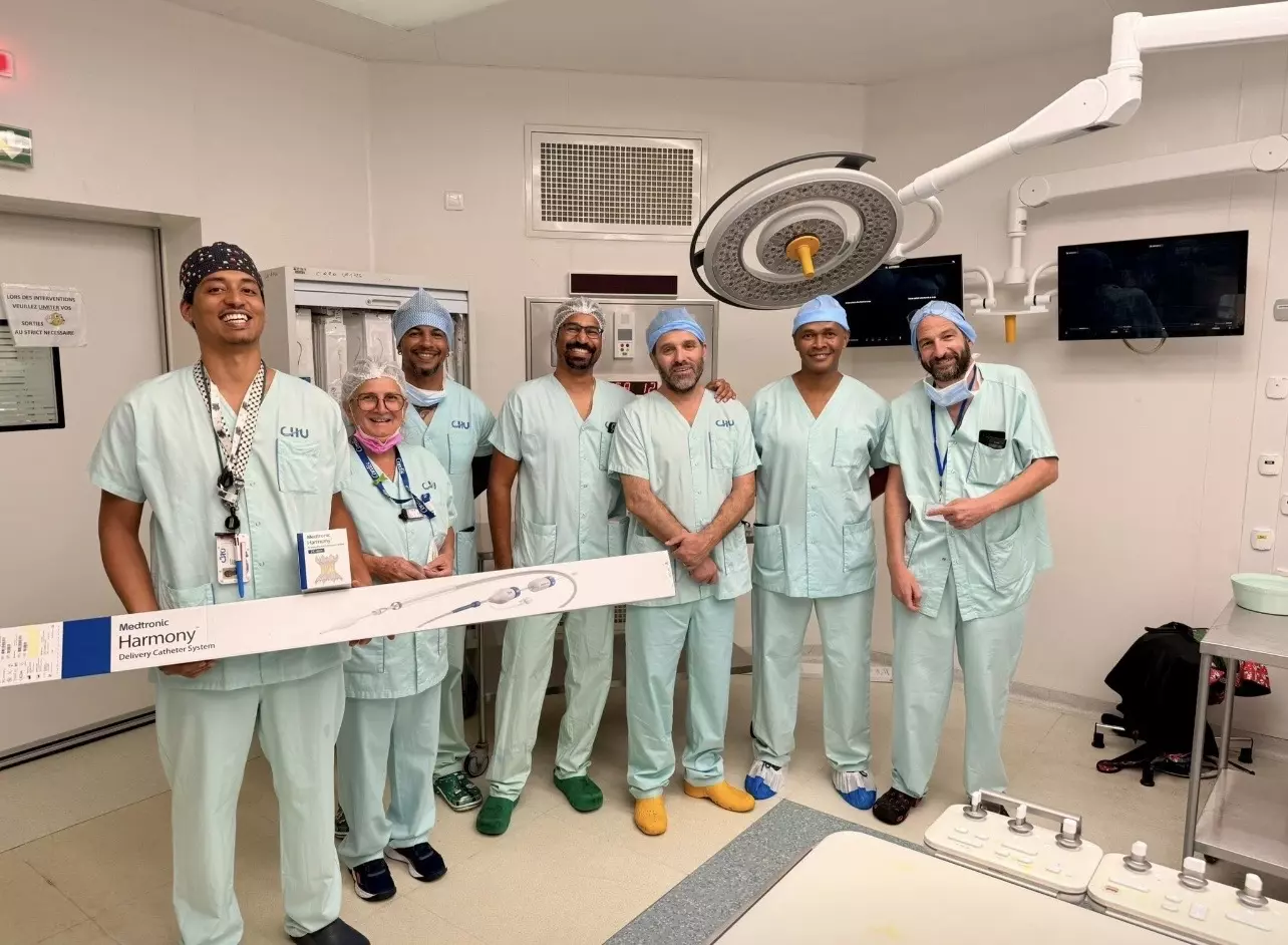 La Réunion :Le CHU de La Réunion réalise sa première implantation d'une valve pulmonaire Harmony