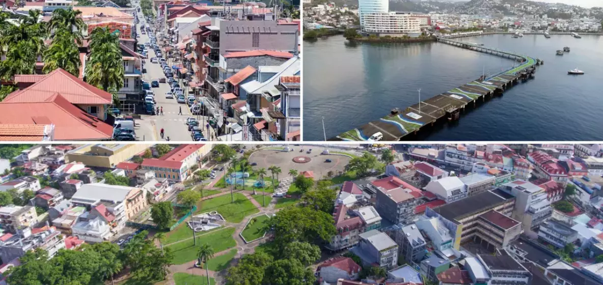 Économie des Antilles-Guyane en 2025 : repli de la conjoncture en Guadeloupe, relance de la croissance en Guyane et stagnation en Martinique