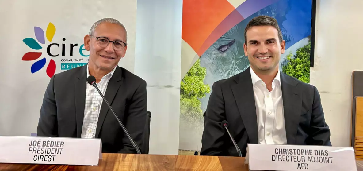 La Cirest et l'AFD signe un partenariat fort pour l'avenir de l'eau dans l'Est de La Réunion