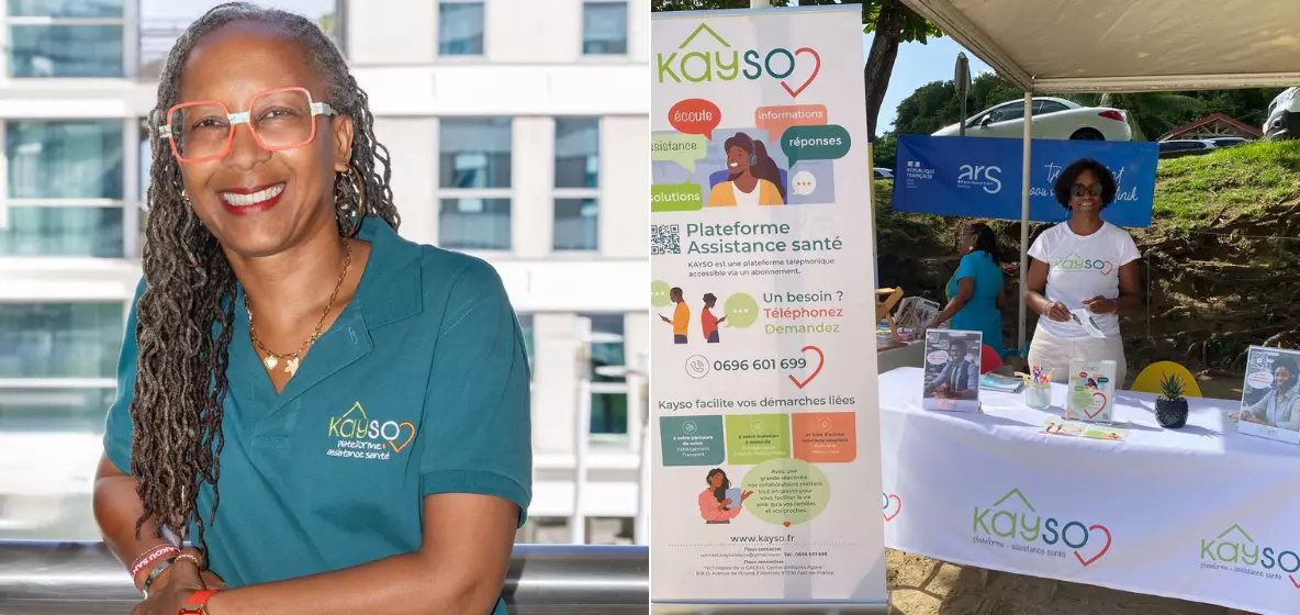 Avec KAYSO, la Martiniquaise Nathalie Chillan accompagne les patients ultramarins à chaque étape de leur parcours de soins dans l’Hexagone