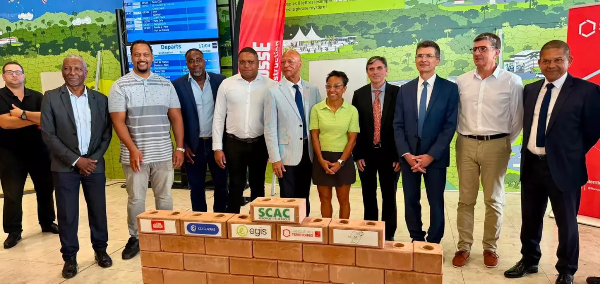Guyane : Le chantier de modernisation de l'aéroport Félix-Eboué officiellement lancé