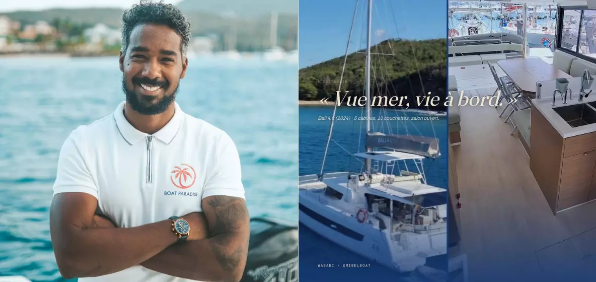 Innovation en Outre-mer. Le Martiniquais Alexis Mompert lance MiBelBoat, la première plateforme nautique caribéenne tout-en-un