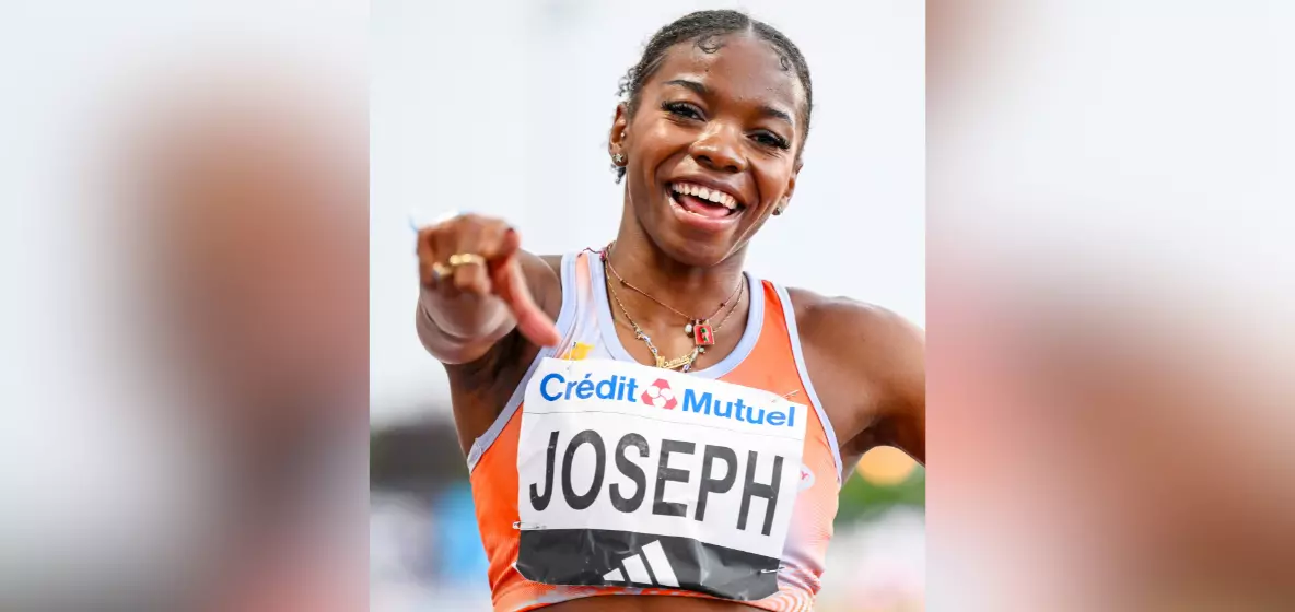 La sprinteuse Guyanaise Gémima Joseph réussit le doublé 100 mètres et 200 mètres aux Championnats de France Elite d'athlétisme
