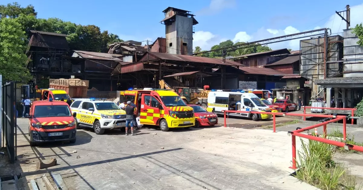 Guadeloupe: un mort et quatre blessés dans l'explosion d'une distillerie