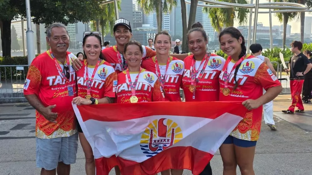 Mondiaux de va’a vitesse à  Singapour : Tahiti s’installe en tête avec dix médailles d’or