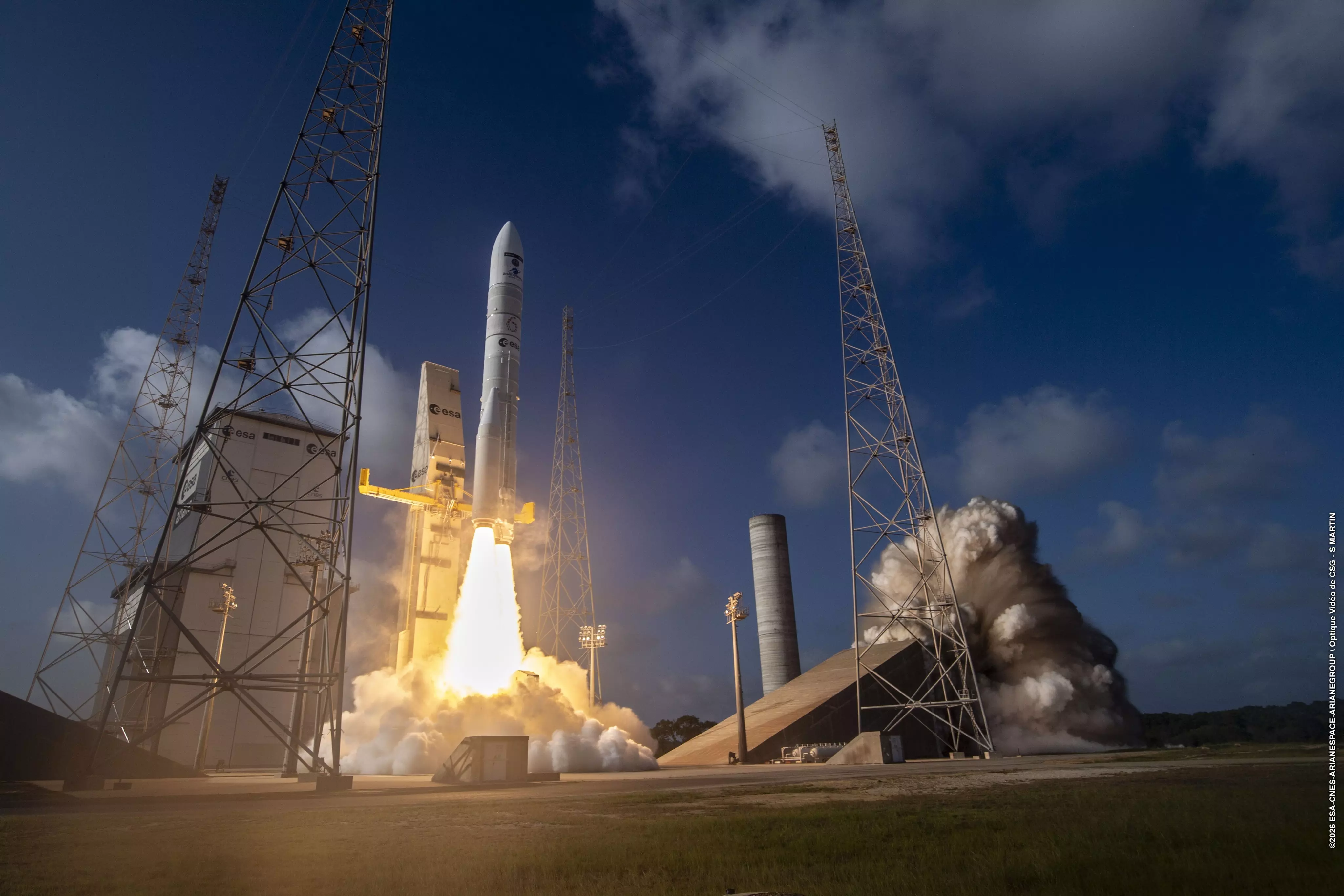 Guyane : Ariane 6 embarque le satellite météo MTG-I2