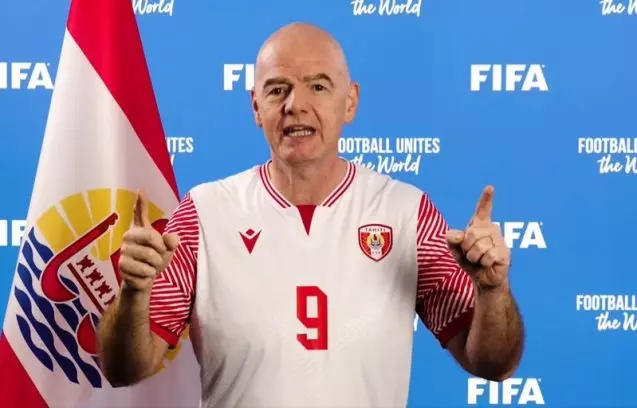 Football : Les fédérations polynésienne et calédonienne soutiennent « sans ambigüité » Gianni Infantino, président contesté de la FIFA