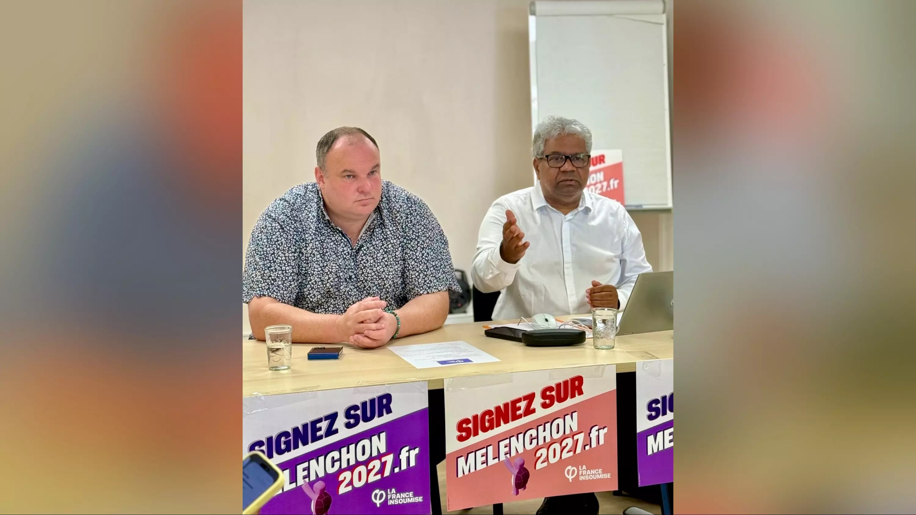 Présidentielle 2027 : À La Réunion, la France insoumise lance sa campagne et appelle à participer au programme de Jean-Luc Mélenchon