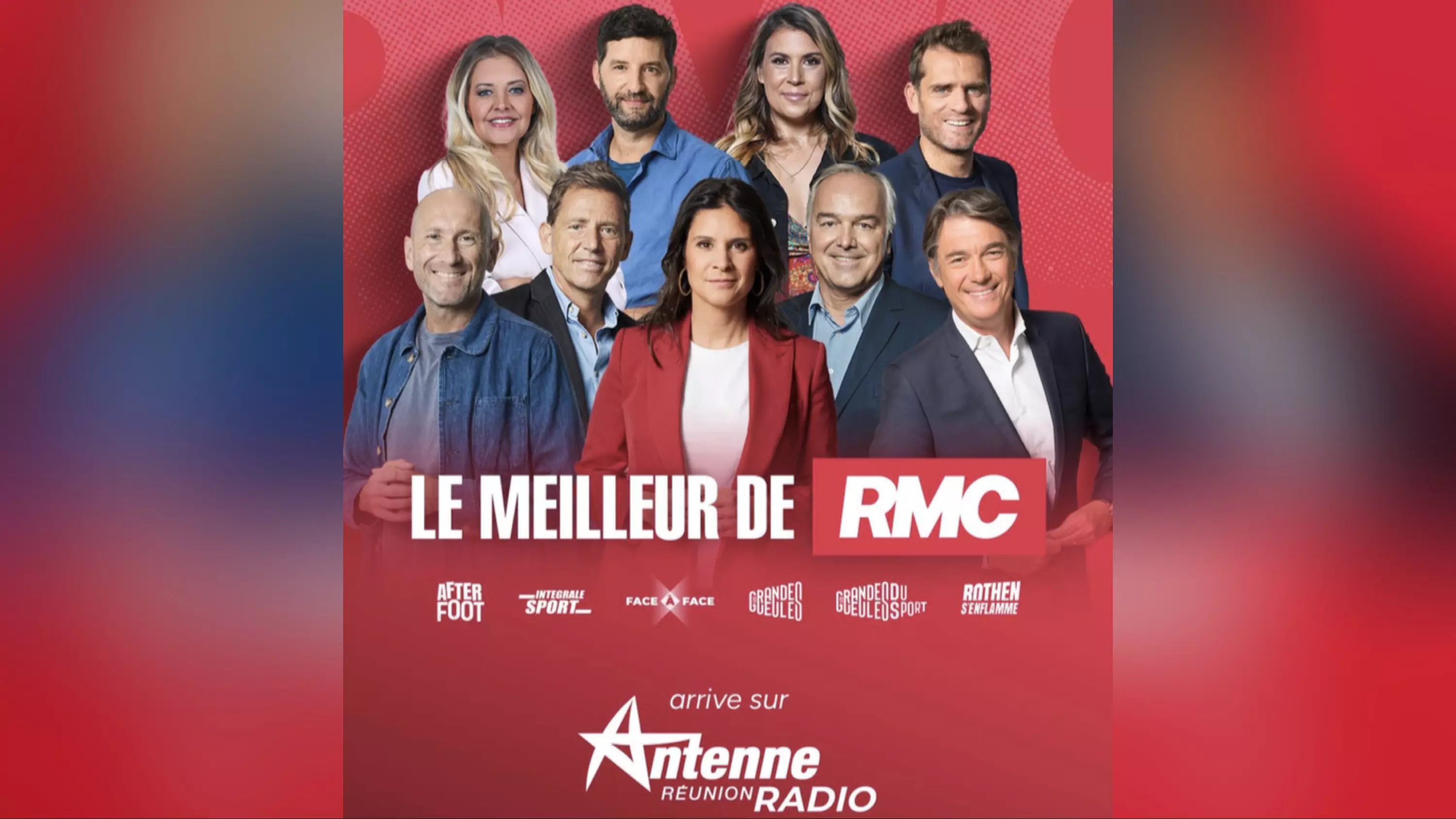 Médias Outre-mer : Des émissions d’RMC diffusées en radio sur Antenne Réunion lundi prochain