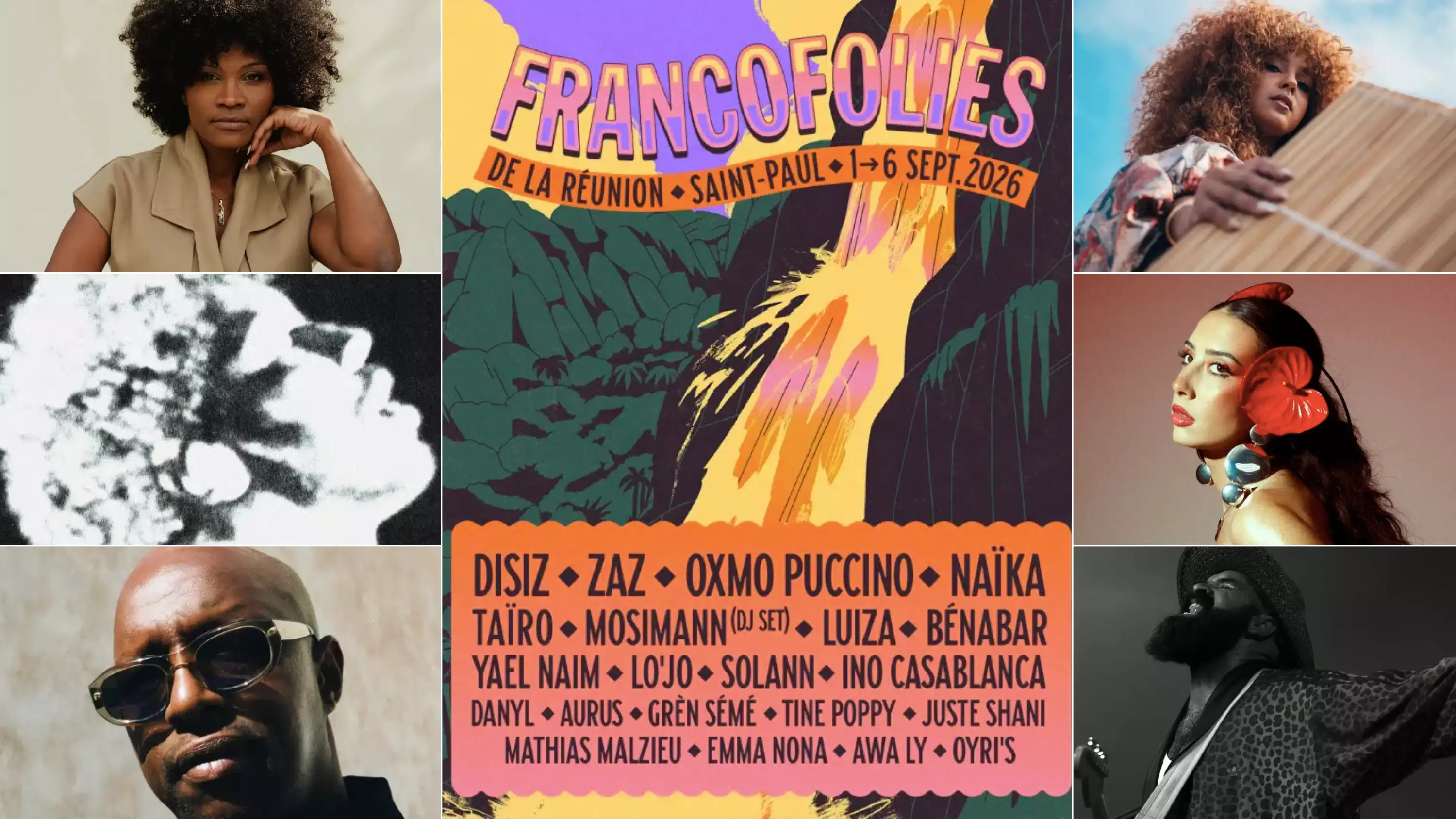 Une programmation qui met en avant un carrefour d’identités, de langues et d’accents à la 9ème édition des Francofolies de La Réunion