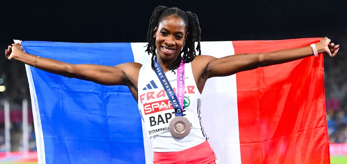 Championnats d'Europe d'athlétisme : La Martiniquaise Laëticia Bapté récolte du bronze sur 100m haies