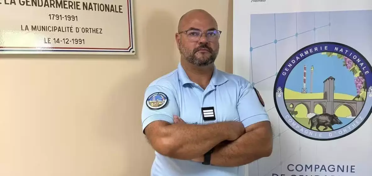 Ludovic Payet, originaire de La Réunion, prend le commandement de la compagnie de gendarmerie d’Orthez