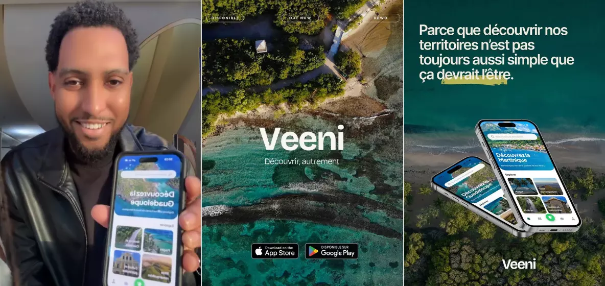 Avec VEENI, le Guadeloupéen Yanis Foy entend participer au développement touristique des Outre-mer