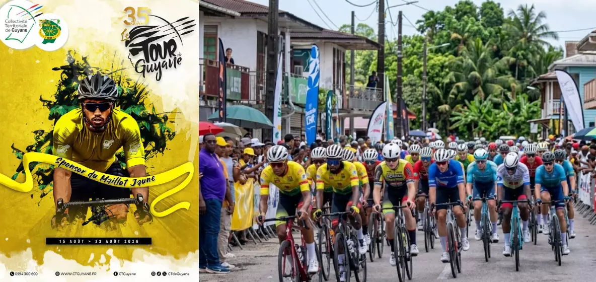 120 coureurs issus de 17 équipes au départ du 35ème Tour cycliste de la Guyane