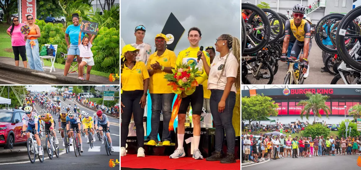 L’Américain de l’équipe canadienne Québec en Vélo Owen Cole remporte le 75ème Tour cycliste international de la Guadeloupe