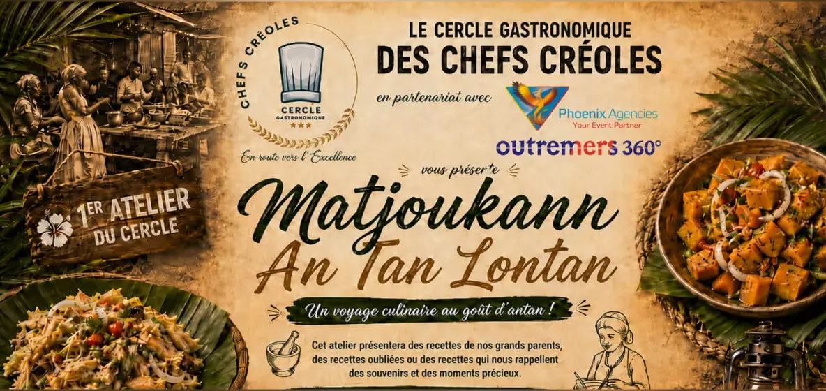 Le Cercle Gastronomique des Chefs Créoles lance ses ateliers culinaires sous le signe de l’héritage et de l’authenticité