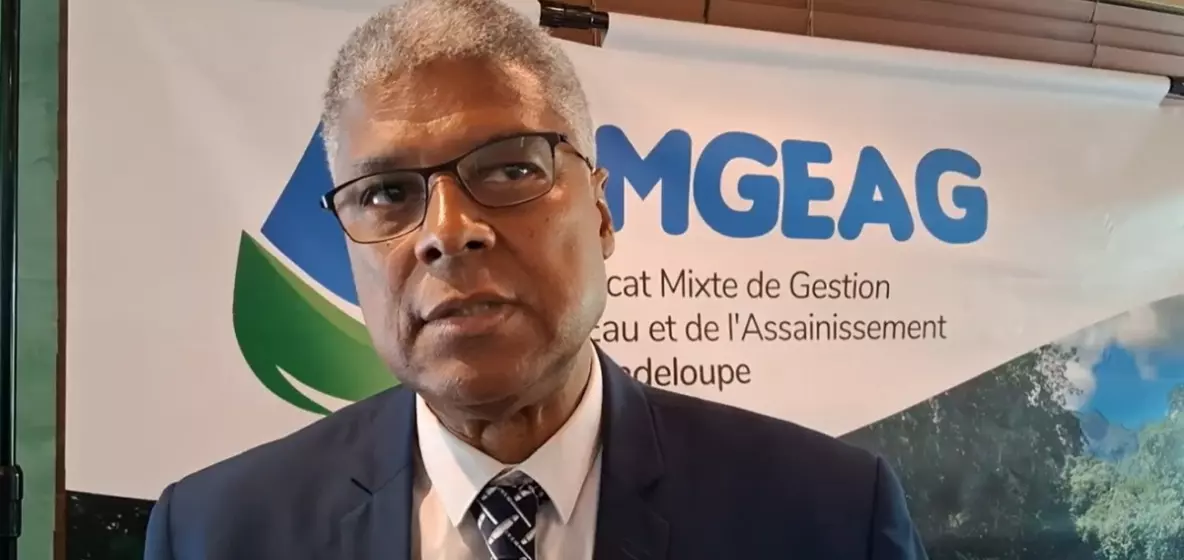 Guadeloupe : Le directeur du SMGEAG Rony Gamiette fixe un cap de trois ans pour changer la gestion de l'eau