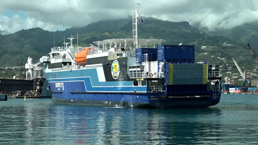 Desserte maritime en Polynésie : Avant sa première traversée, le nouveau cargo-mixte Dory 2 se dévoile à ses futurs passagers