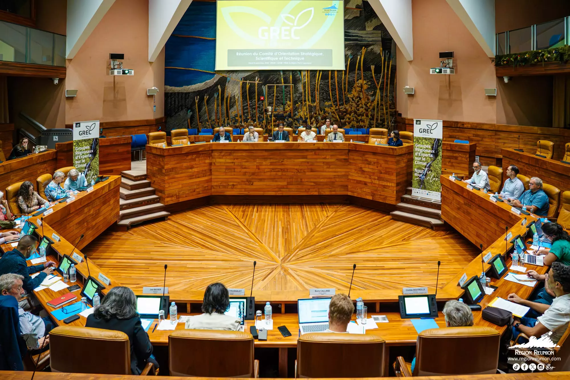 Le GREC-Réunion installe son premier comité stratégique, scientifique et technique